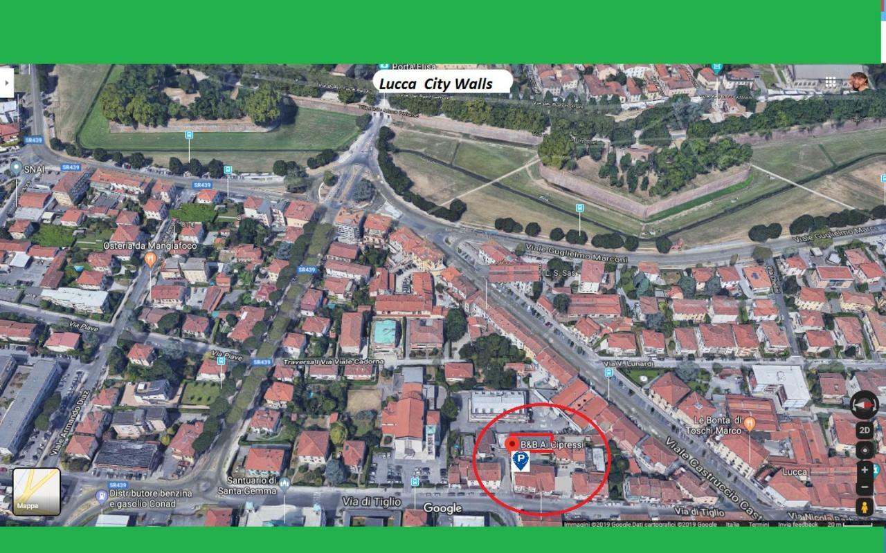 B&B Ai Cipressi Lucca Exteriér fotografie